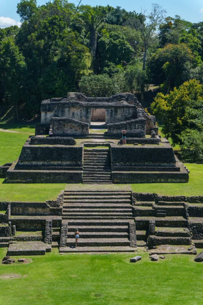 Caracol Archeological Site located in the Belize jungle