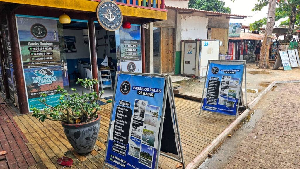 tourism agency in Barra grande that propsoe boat tour, marau, Brazil.