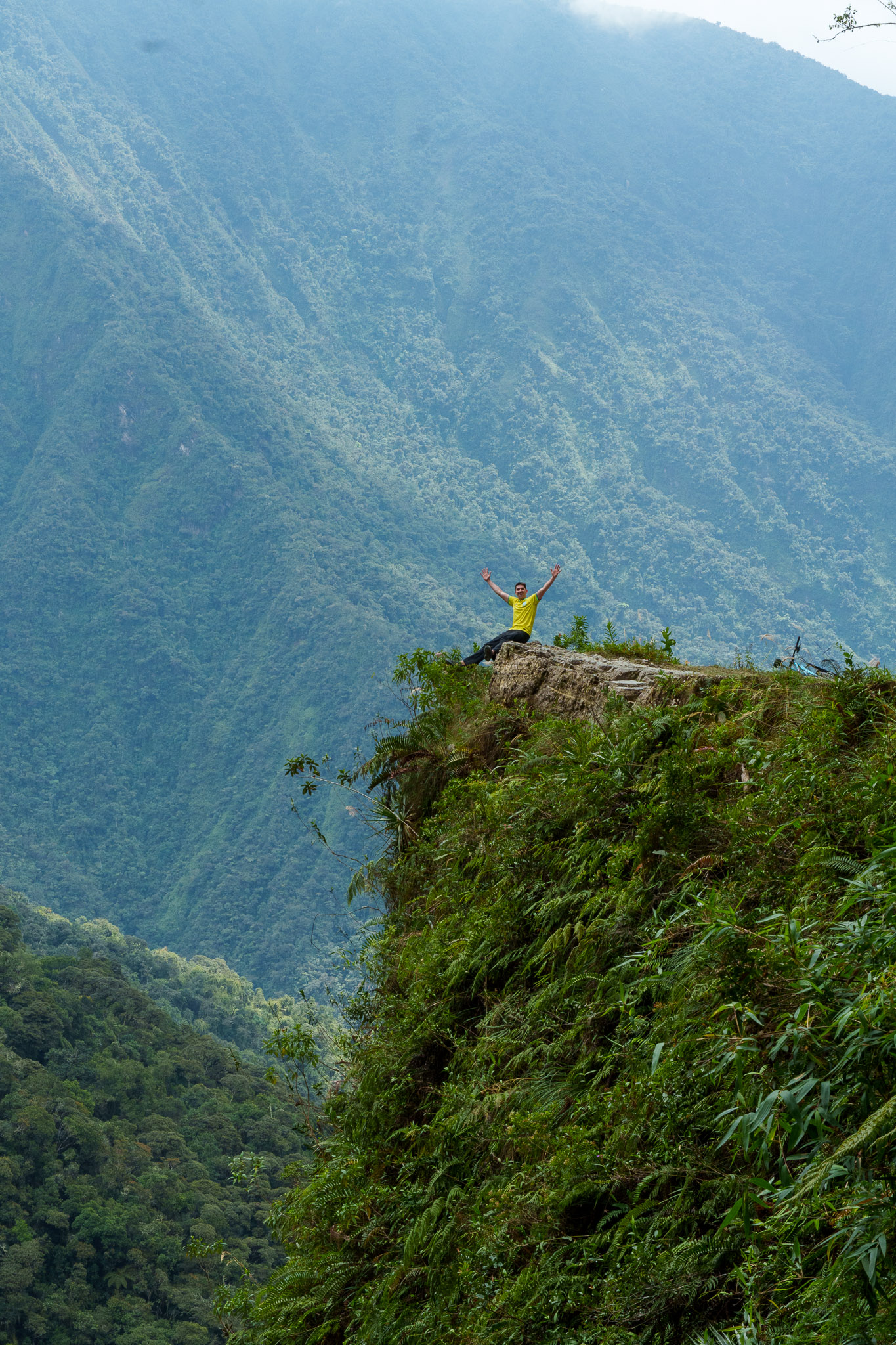 Me ( Horizon Hugo) sitting at the famous spot