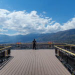 Me ( Horizon Hugo) standing at the Cristo Viewpoint in Cochabamba, looking at the city.