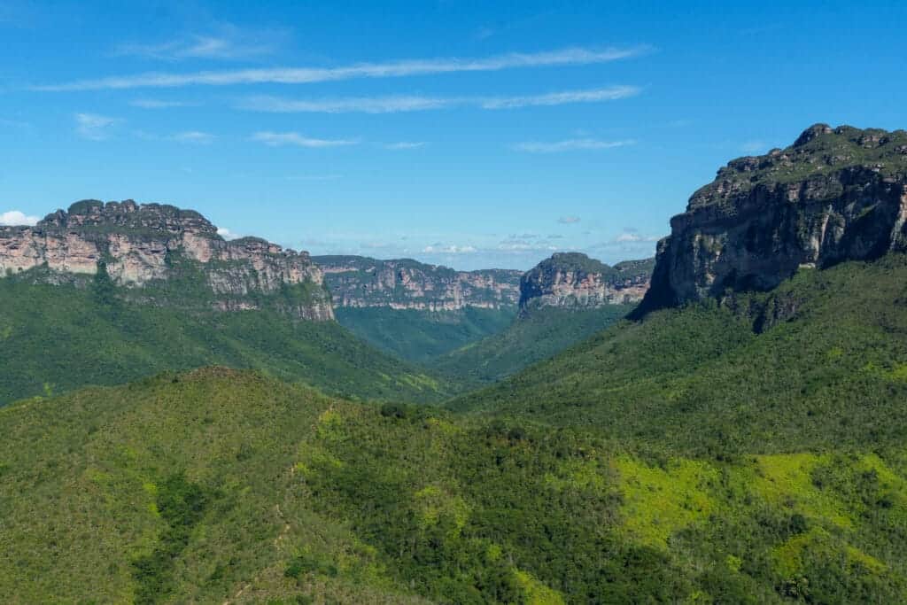 Mirante do Pati viewpoint during the 3 days trek in Chapada Diamantina , Bahia ,Brazil.