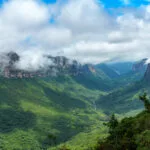 Vale do Pati in January 2026. It's green with clouds. Bahia , Brazil.