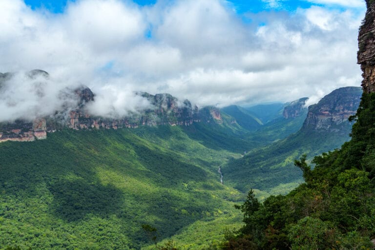 Vale do Pati in January 2026. It's green with clouds. Bahia , Brazil.